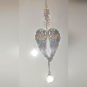 1pc Angel wings Suncatcher